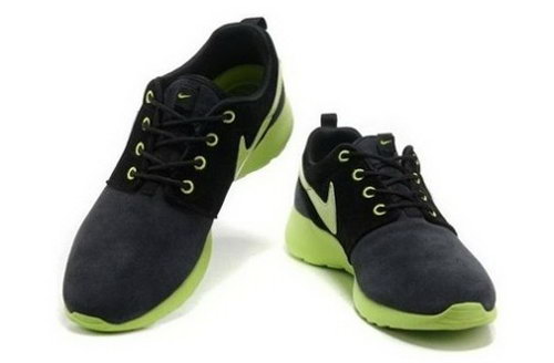 Hot Sell Online Popular Nike Roshe Run Womenss Shoes Blue Green Denmark